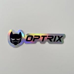 Holographic Text Logo Sticker