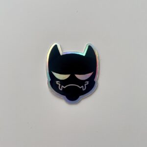 Holographic Icon Logo Sticker