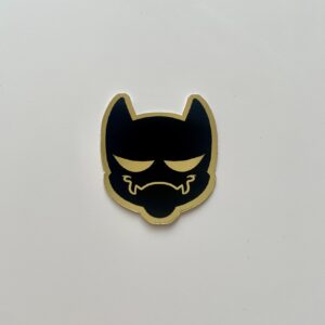 Gold Icon Logo Sticker
